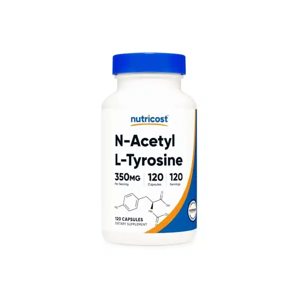 Nutricost N-Acetyl L-Tyrosine (NALT) 350mg, 120 Capsules
