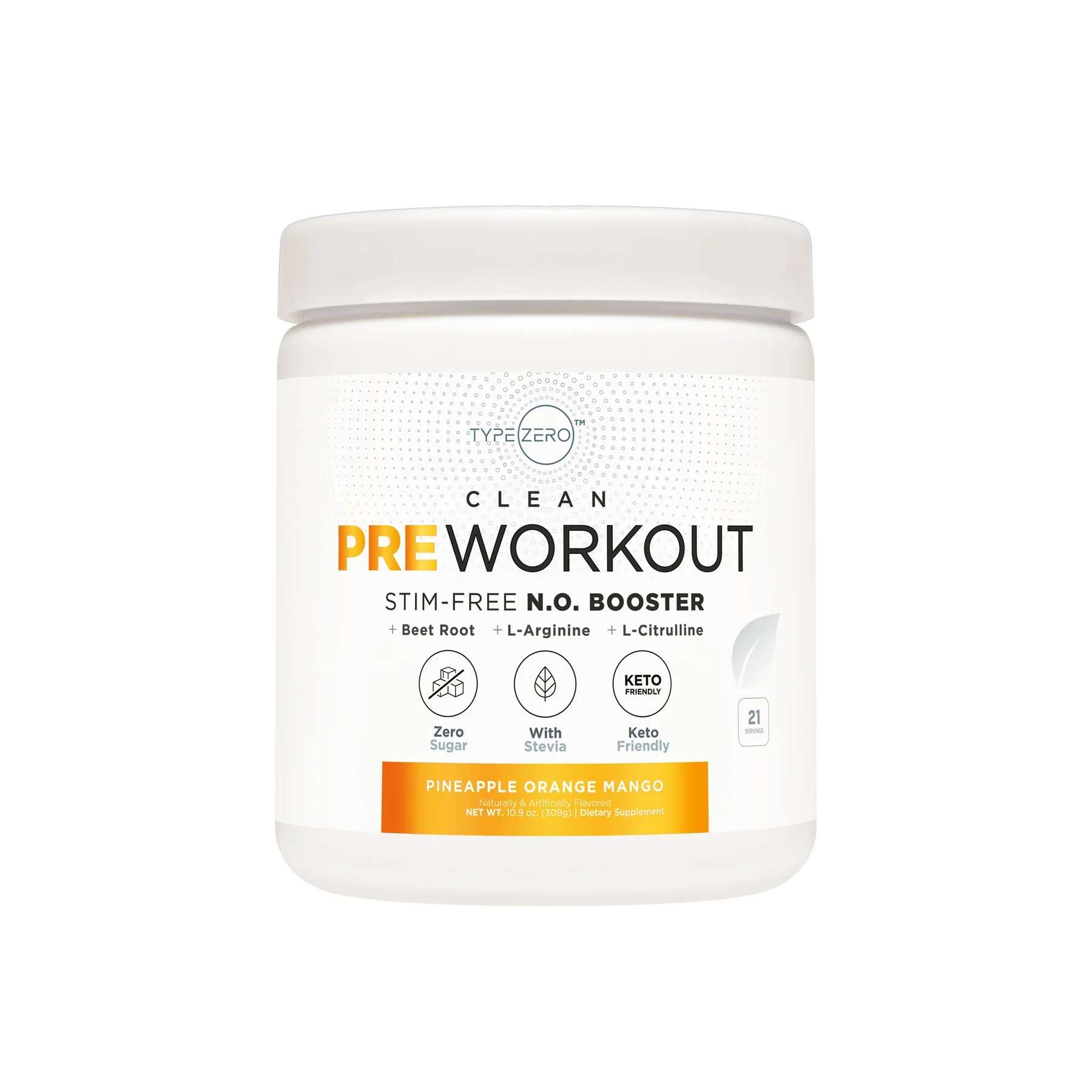 Type Zero Clean Pre Workout
