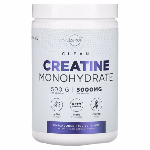TypeZero Clean Creatine Monohydrate 500g