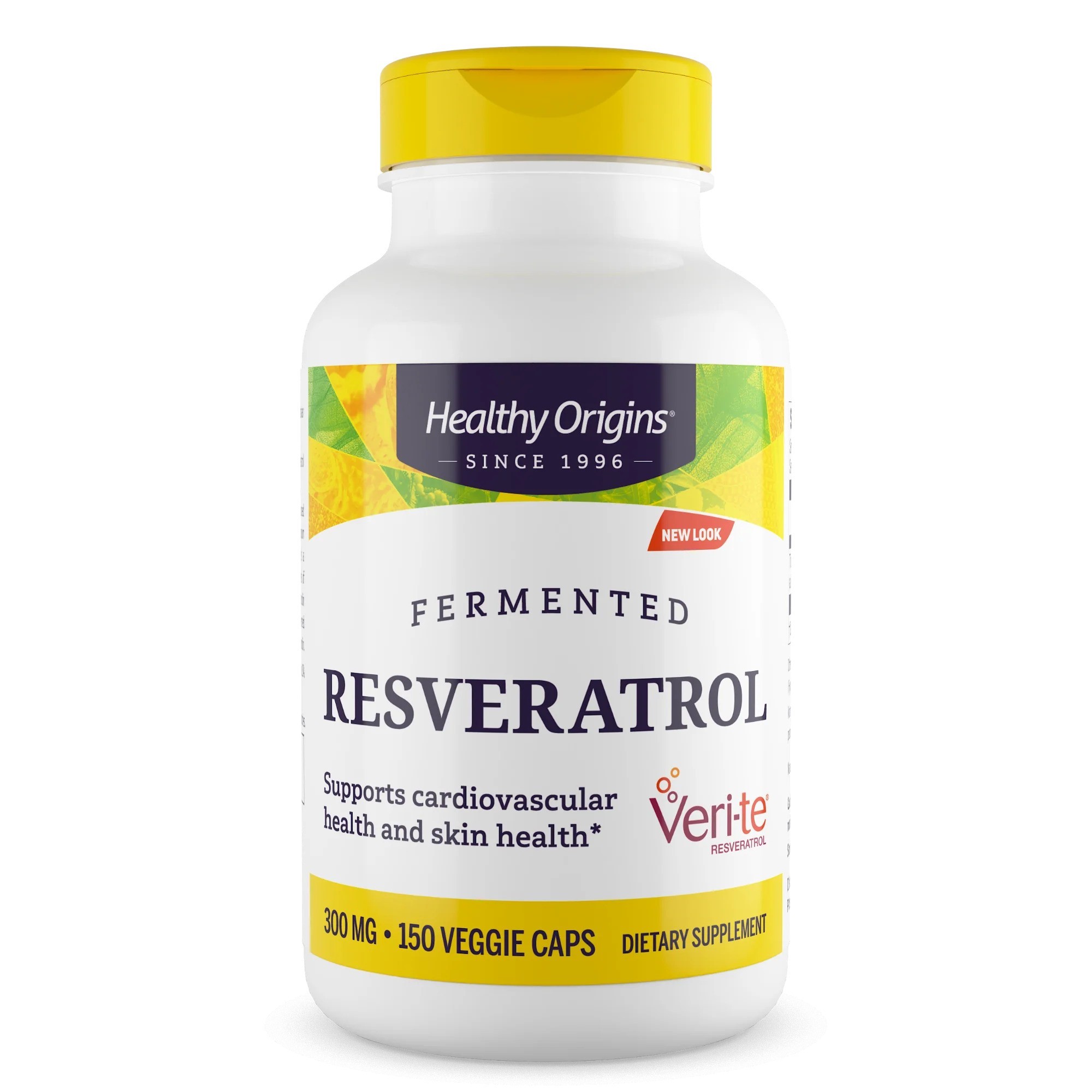 Healthy Origins Resveratrol 300mg 150 Veggie Caps