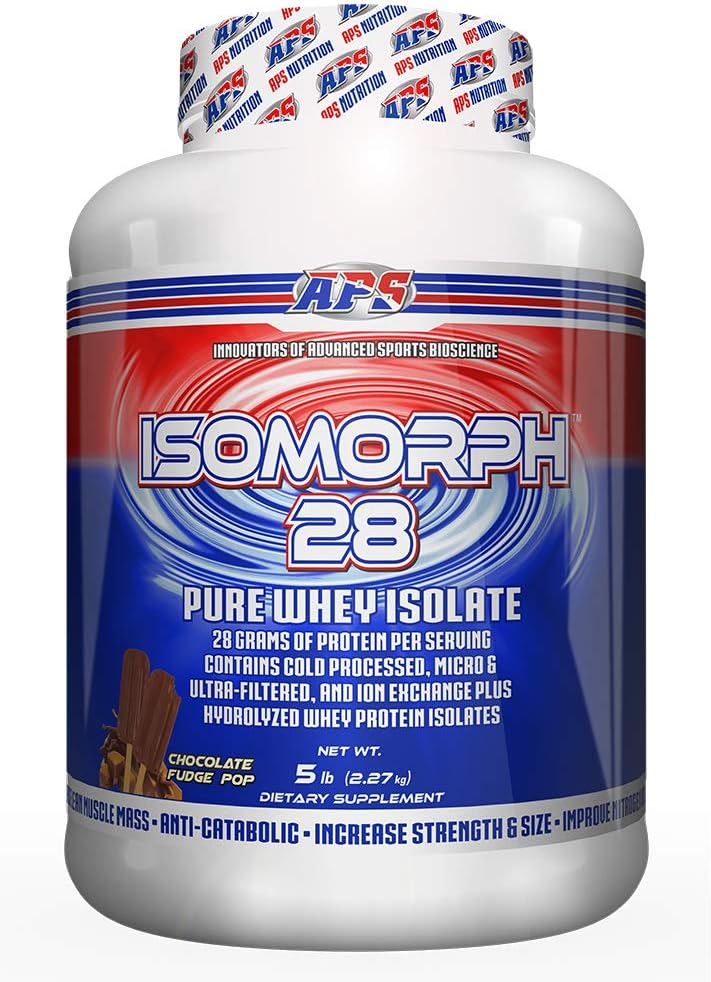 APS Nutrition IsoMorph 28, Pure Whey Isolate, 5 lbs